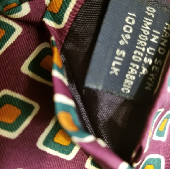 Lands End silk necktie - Picture 5 of 8